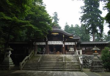 高麗神社　神門