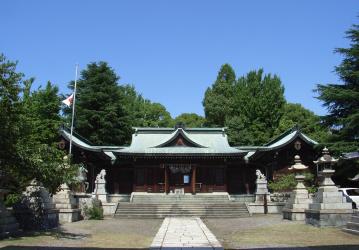 濃飛護國神社拝殿