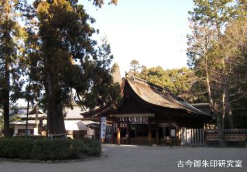 大県神社拝殿