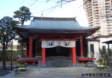 氷川麻布神社拝殿